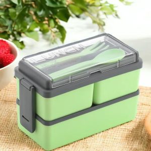 OMORTEX Classy Combo Of 2 Lunch Box 3 Containers Lunch Box  (1500 ml)
